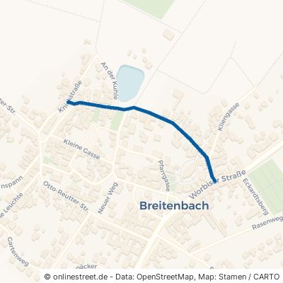 Hinterdorfstraße Leinefelde-Worbis Breitenbach 