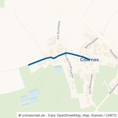 Steinwiesenweg Helmbrechts Gösmes 