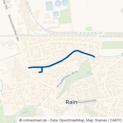 Preußenallee Rain 