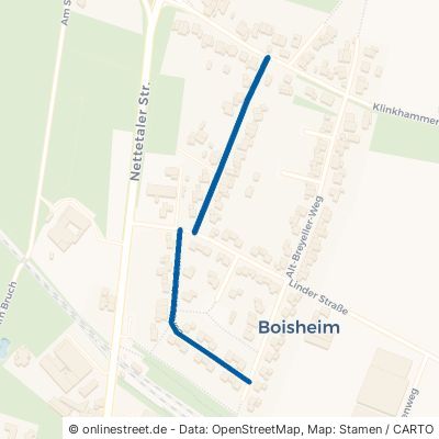 Bonesender Straße Viersen Boisheim 