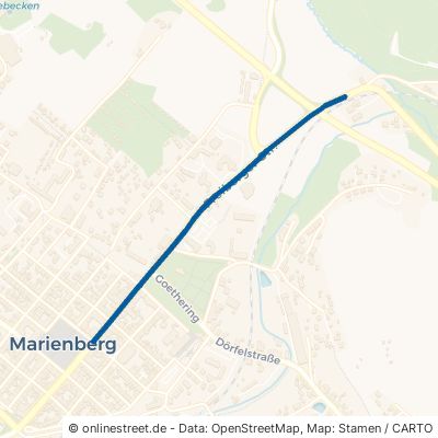 Freiberger Straße Marienberg 