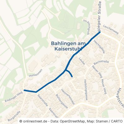 Kapellenstraße Bahlingen am Kaiserstuhl 