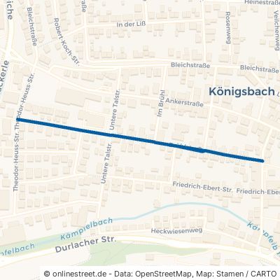 Brühlstraße Königsbach-Stein Königsbach 
