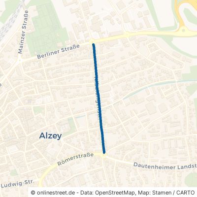 Nibelungenstraße Alzey 