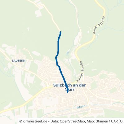 Kleinhöchberger Straße Sulzbach an der Murr Sulzbach 
