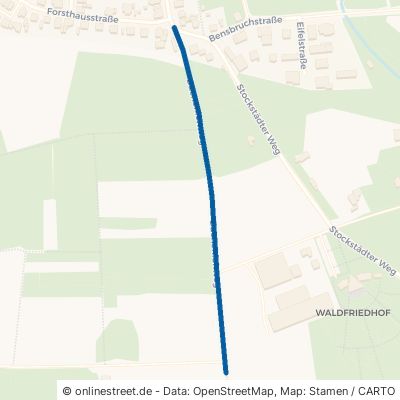 Buchenlohweg Mainhausen Zellhausen 