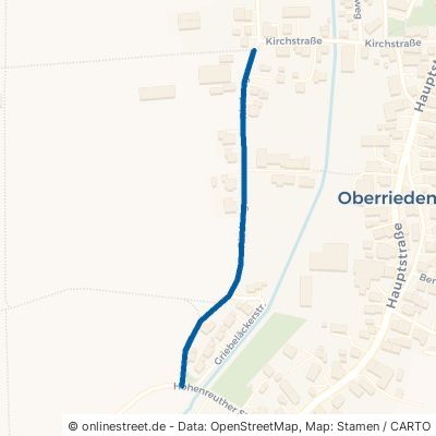 Riedweg Oberrieden Mittelrieden 