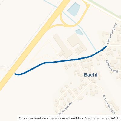Abensberger Straße Rohr in Niederbayern Bachl 