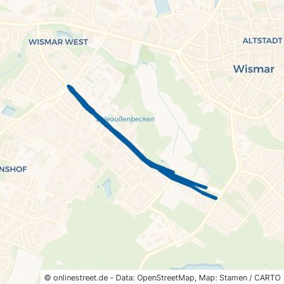 Bürgermeister-Haupt-Straße Wismar Wismar-West 