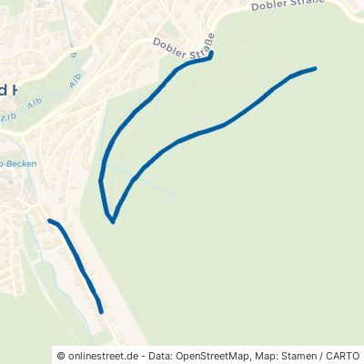 Jägerweg Bad Herrenalb 