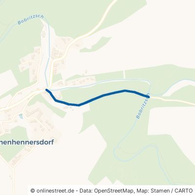 Oberschaarer Straße Halsbrücke Krummenhennersdorf 