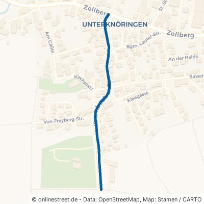 Krumbacher Straße Burgau Unterknöringen 