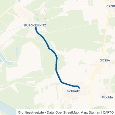 August-Bebel-Straße Muldestausee Schlaitz 