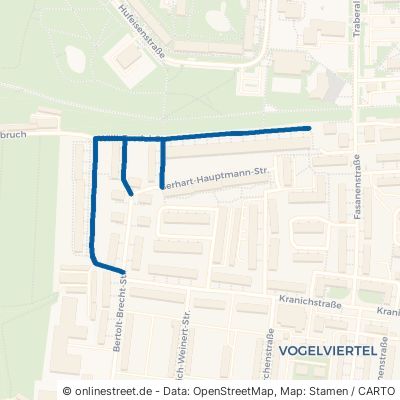 Willi-Bredel-Straße 17034 Neubrandenburg Vogelviertel 
