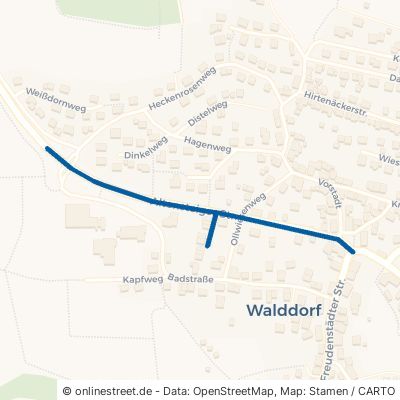 Altensteiger Straße Altensteig Walddorf 