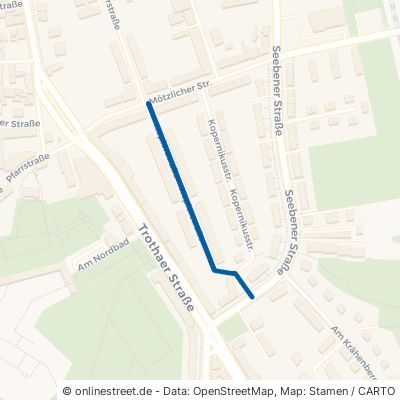 Keplerstraße 06118 Halle (Saale) Trotha Stadtbezirk Nord