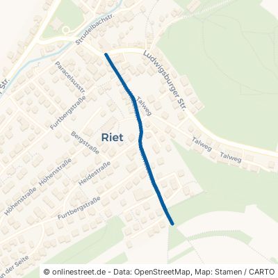 Raiffeisenstraße Vaihingen an der Enz Riet 