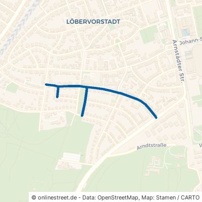 Grimmstraße 99096 Erfurt Löbervorstadt Löbervorstadt