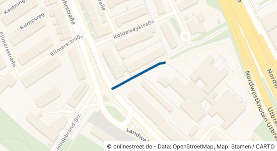 Meta-Sattler-Straße Bremen Utbremen 