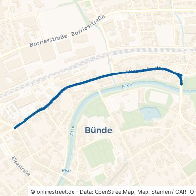 Wasserbreite Bünde Spradow 