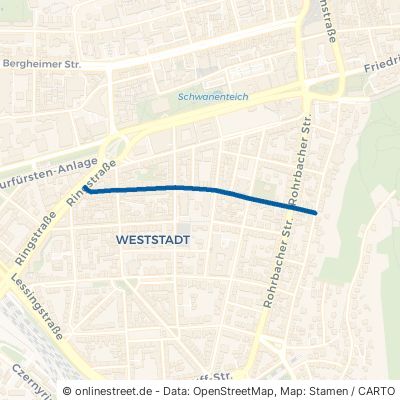 Blumenstraße Heidelberg Weststadt 