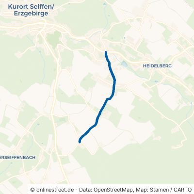 Oberheidelberger Straße Seiffen (Erzgebirge) 