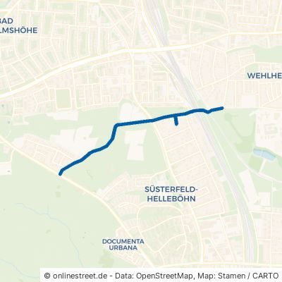 Helleböhnweg Kassel Süsterfeld/Helleböhn 