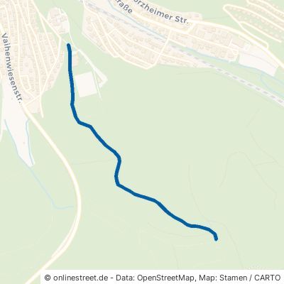 Promenadenweg Kämpfelbach Ersingen 