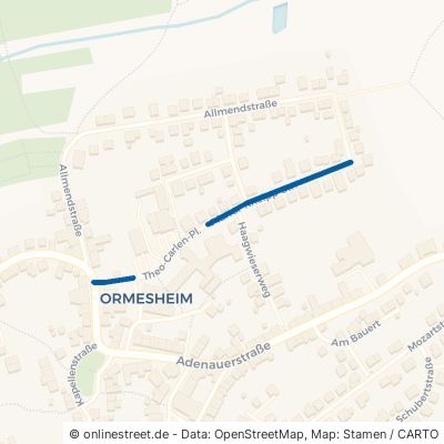 Pfarrer-Kneipp-Straße Mandelbachtal Ormesheim 