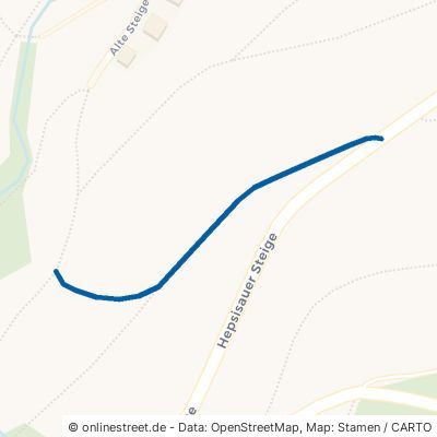 Burghardswasenweg Weilheim an der Teck Hepsisau 