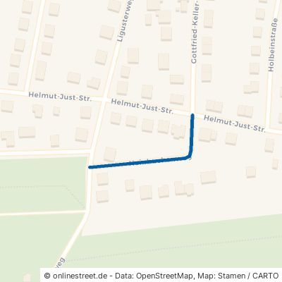 Hainbuchenweg 06118 Halle (Saale) Gottfried-Keller-Siedlung Stadtbezirk Nord