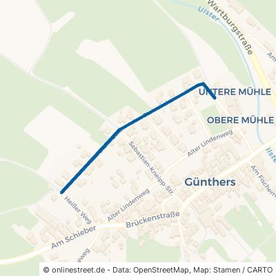 Am Steinrücken Tann Günthers 