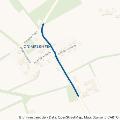 Hauedaer Straße Liebenau Grimelsheim 