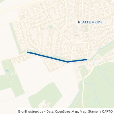 Heckenrosenweg Menden (Sauerland) Platte Heide 