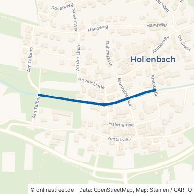 Talweg Mulfingen Hollenbach 