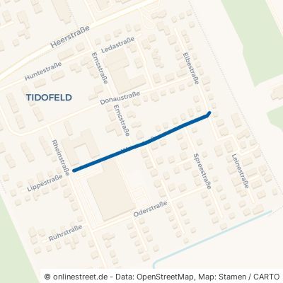 Weserstraße Norden Tidofeld 