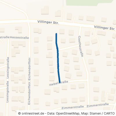 Schillerstraße 78083 Dauchingen 