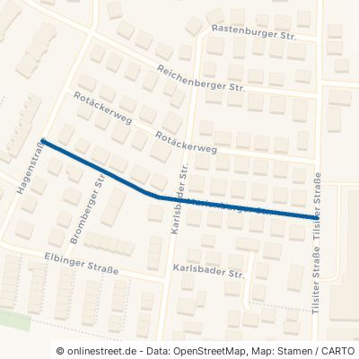 Marienburger Straße Hemsbach 