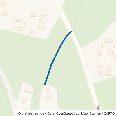 Waldweg Lindow 