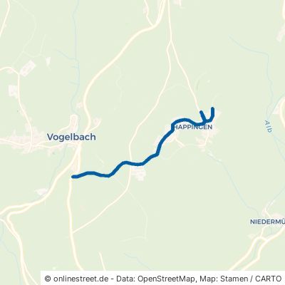 Panoramastraße Dachsberg (Südschwarzwald) Happingen 