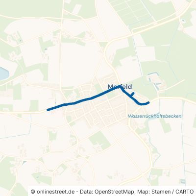Rekener Straße Dülmen Merfeld 