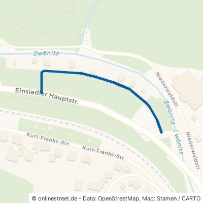 Umgehungsstraße Chemnitz Einsiedel 