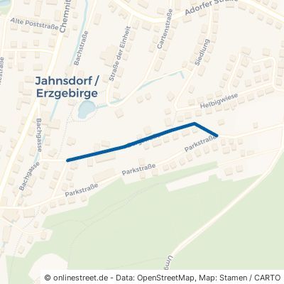 Bergstraße Jahnsdorf (Erzgebirge) Jahnsdorf 