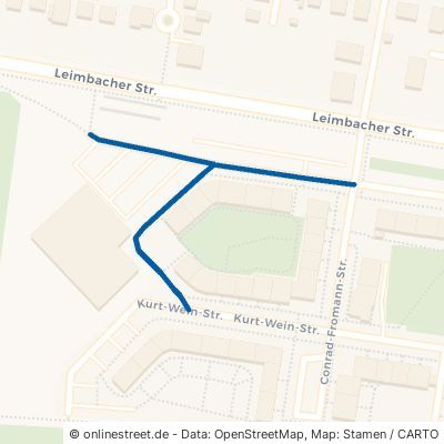 Gottfried-Erich-Rosenthal-Straße Nordhausen 