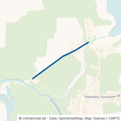 Schleusenweg Tauche Kossenblatt 