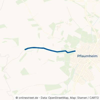 Wartturmweg Großostheim Pflaumheim 