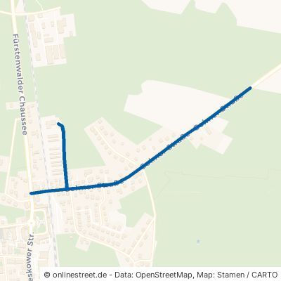 Golmer Straße Bad Saarow Bad Saarow-Pieskow 