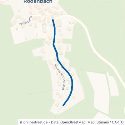Hallenberger Straße Frankenberg Rodenbach 
