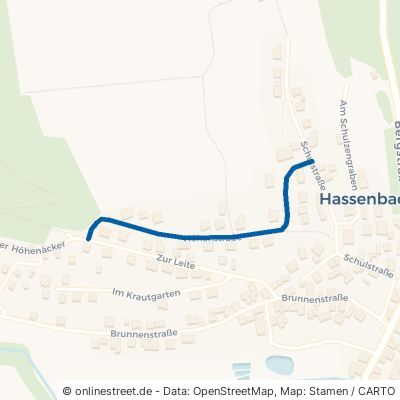Höhenstraße Oberthulba Hassenbach 