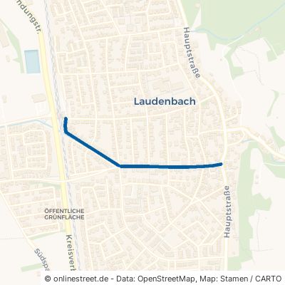 Bachstraße Laudenbach 